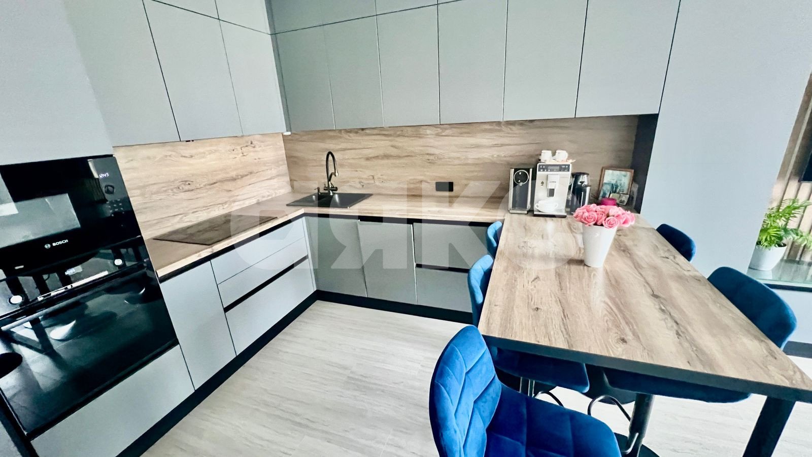 Фото №4: 2-комнатная квартира 61 м² - Анапа, жилой комплекс Южный квартал, мкр. жилой комплекс Южный квартал, ул. Супсехское шоссе, 39к12