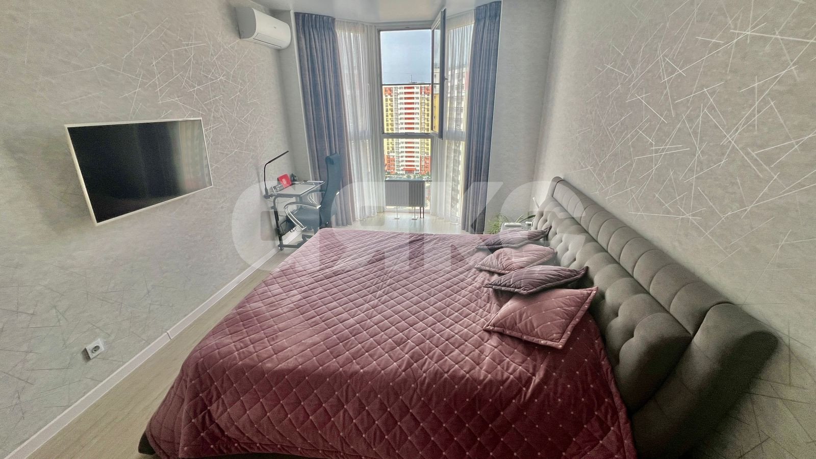 Фото №8: 2-комнатная квартира 61 м² - Анапа, жилой комплекс Южный квартал, мкр. жилой комплекс Южный квартал, ул. Супсехское шоссе, 39к12