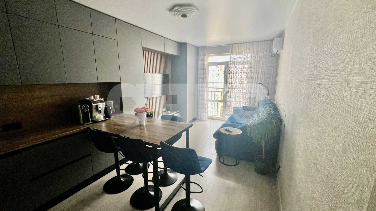 Фото №3: 2-комнатная квартира 61 м² - Анапа, жилой комплекс Южный квартал, мкр. жилой комплекс Южный квартал, ул. Супсехское шоссе, 39к12