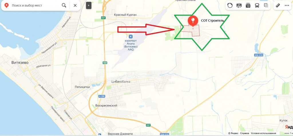 Фото №18: Участок садоводство 5 сот. - СОТ Строитель, ул. Кавказская, 1