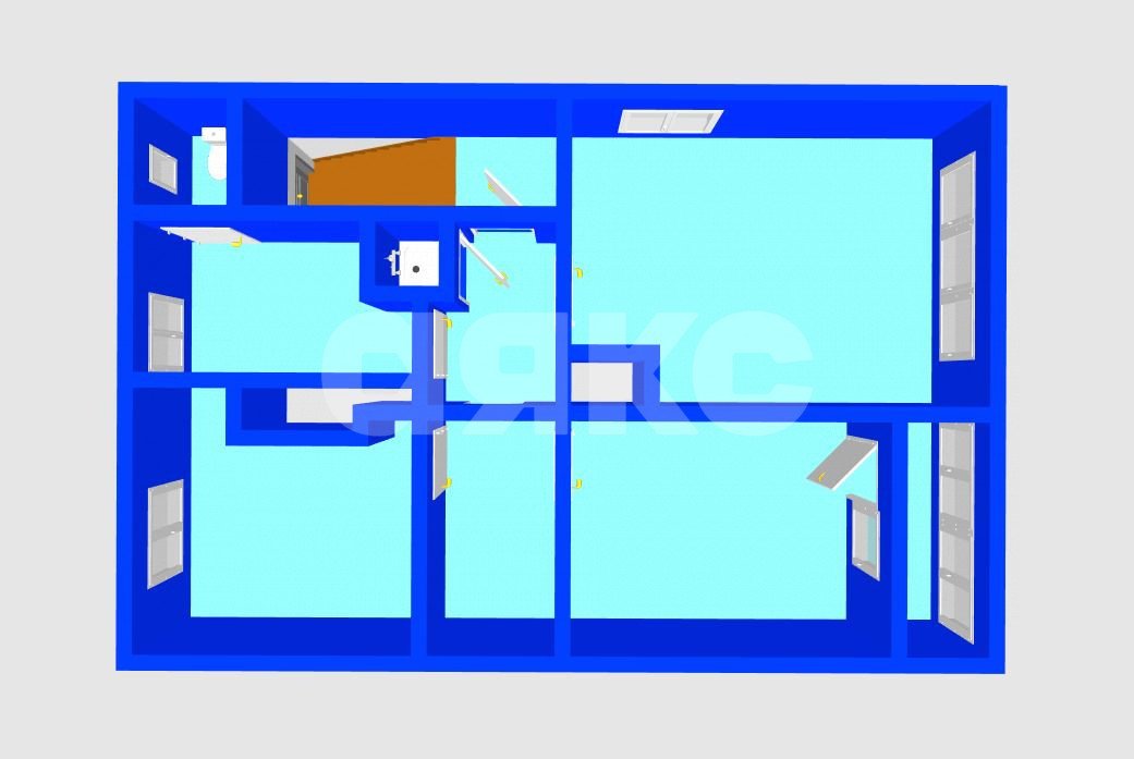 Фото №11: 3-комнатная квартира 70 м² - Сукко, ул. Советская, 81