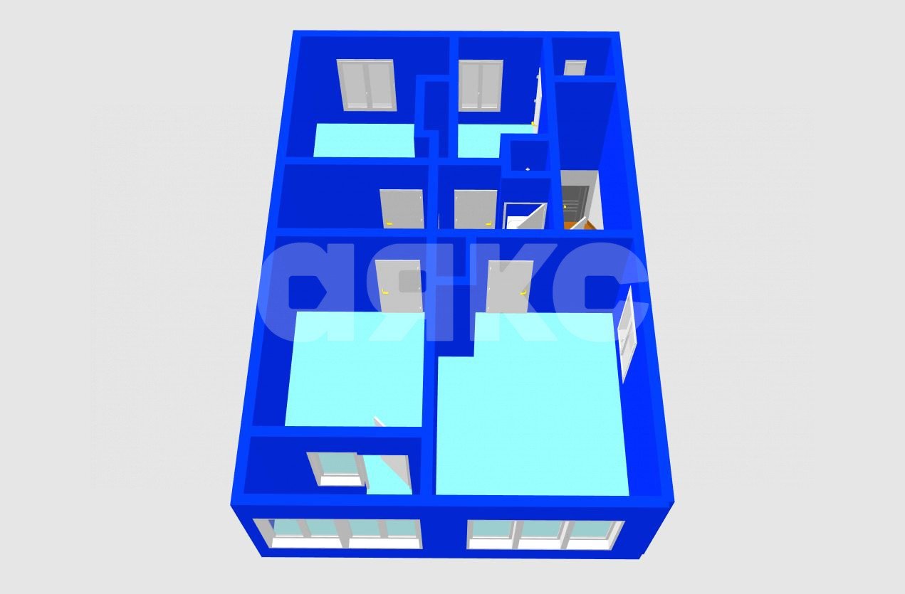 Фото №9: 3-комнатная квартира 70 м² - Сукко, ул. Советская, 81