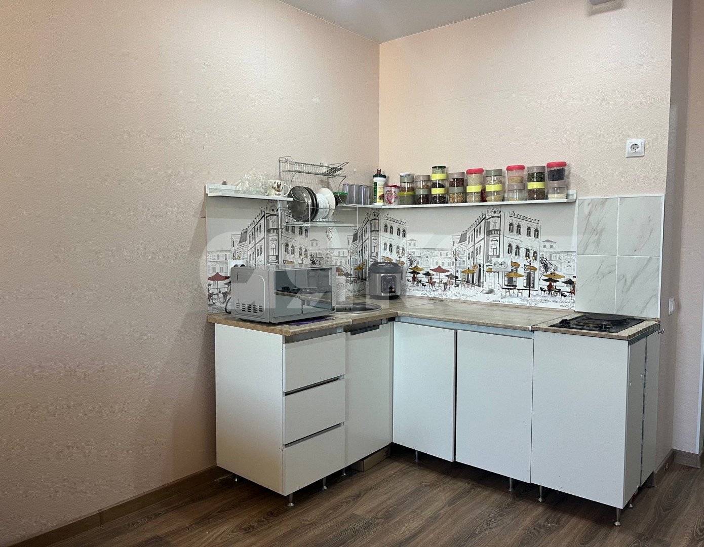 Фото №4: Студия 34 м² - Анапа, жилой комплекс Трио-комфорт, мкр. жилой комплекс Трио-комфорт, ул. Рождественская, 55к2