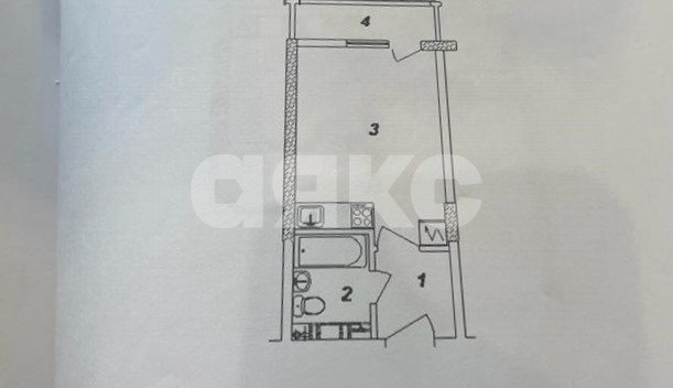 Фото №19: Студия 34 м² - Анапа, жилой комплекс Трио-комфорт, мкр. жилой комплекс Трио-комфорт, ул. Рождественская, 55к2