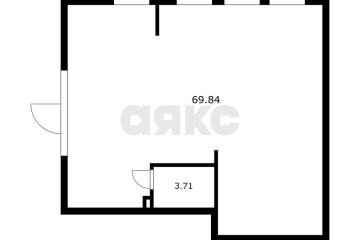 Фото №4: Коммерция 73 м² - Яблоновский, мкр. жилой комплекс Вектор, ул. Базовская, 21к4