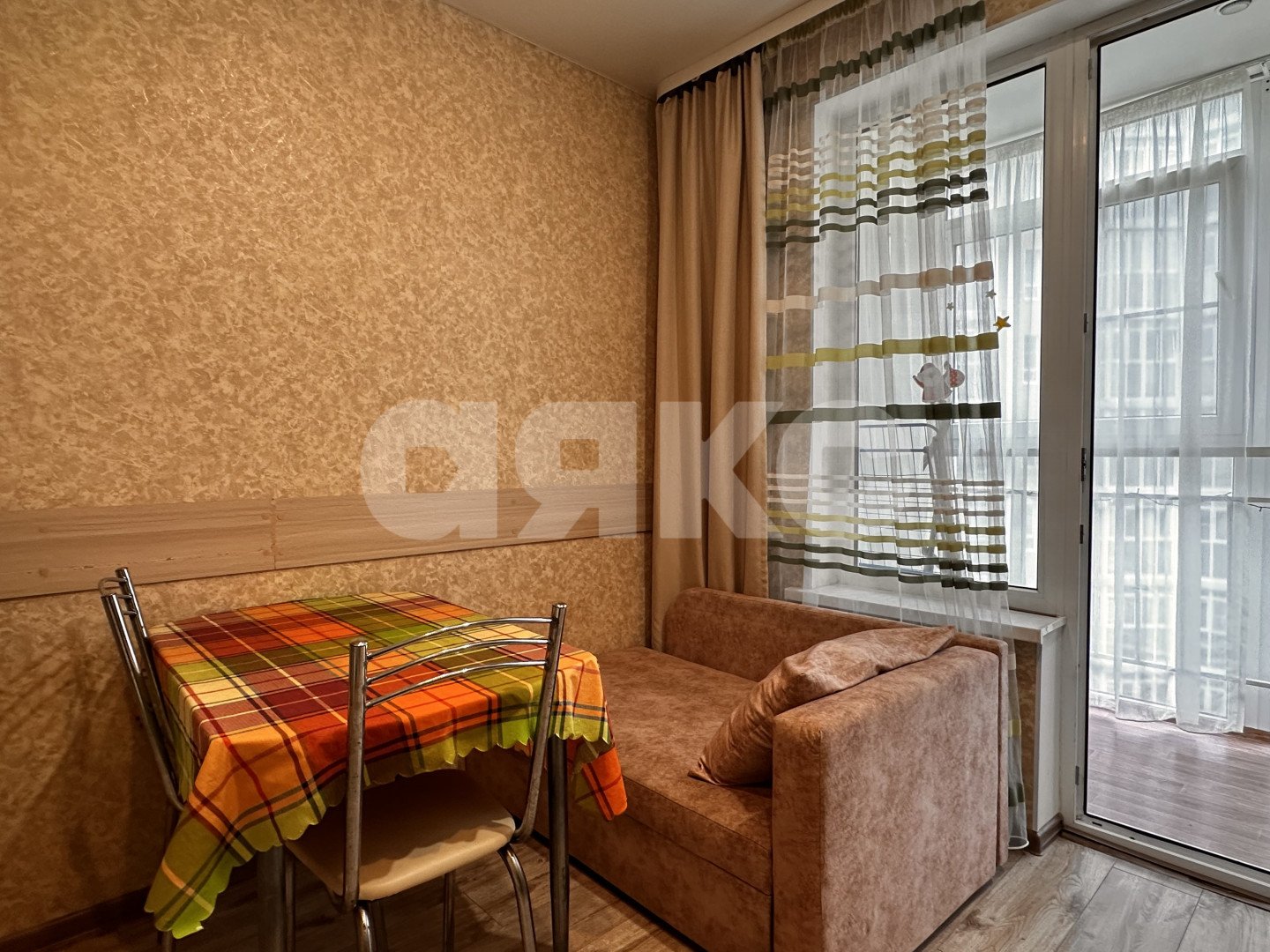 Фото №7: 1-комнатная квартира 36 м² - Анапа, Парковый, ЖК Времена Года, жилой комплекс Времена Года, Парковый, мкр. жилой комплекс Времена Года, ул. Мирная, 29к9