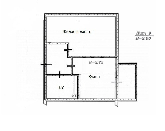 Фото №21: 1-комнатная квартира 36 м² - Анапа, Парковый, ЖК Времена Года, жилой комплекс Времена Года, Парковый, мкр. жилой комплекс Времена Года, ул. Мирная, 29к9
