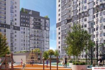 Фото №2: 1-комнатная квартира 40 м² - Краснодар, мкр. жилой комплекс Режиссёр, ул. Уральская, 100/8