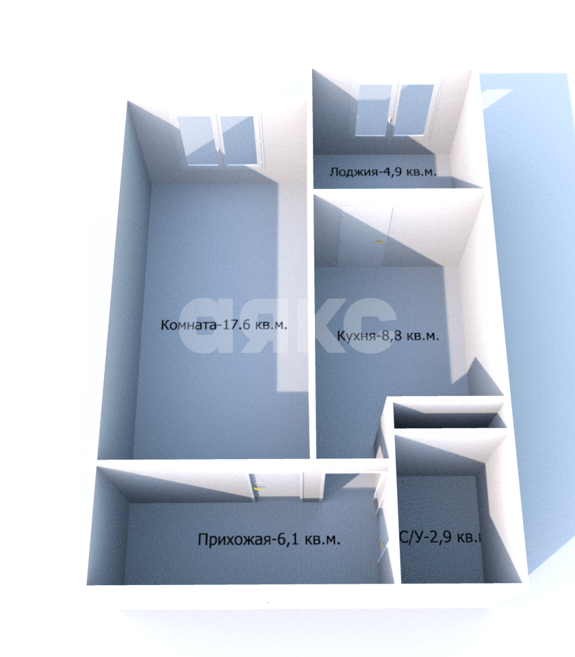 Фото №17: 1-комнатная квартира 40 м² - Анапа, ЖК Горгиппия Морская, жилой дом На Адмирала Пустошкина, жилой комплекс Горгиппия Морская, жилой комплекс Горгиппия Морская, мкр. жилой дом На Адмирала Пустошкина, ул. Ленина, 190к2