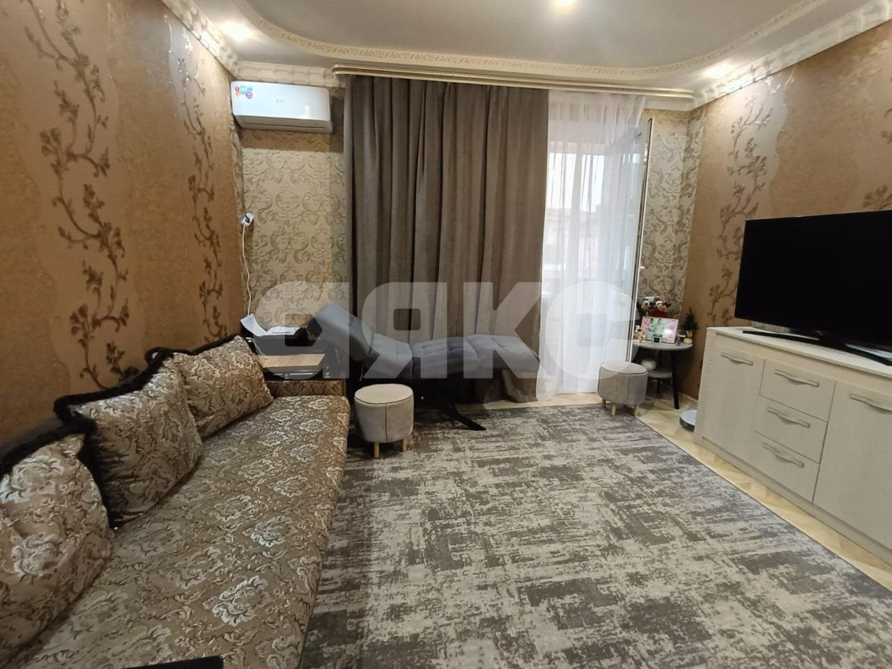 Фото №5: 1-комнатная квартира 45 м² - Анапа, Алексеевка, мкр. Алексеевка, ул. Солнечная, 38к4