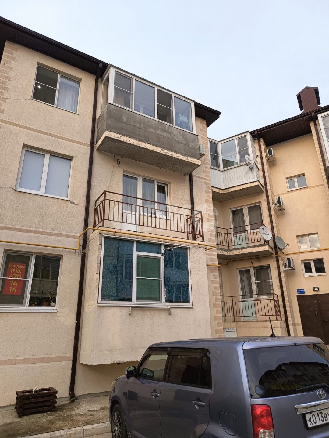 Фото №1: 1-комнатная квартира 45 м² - Анапа, Алексеевка, мкр. Алексеевка, ул. Солнечная, 38к4