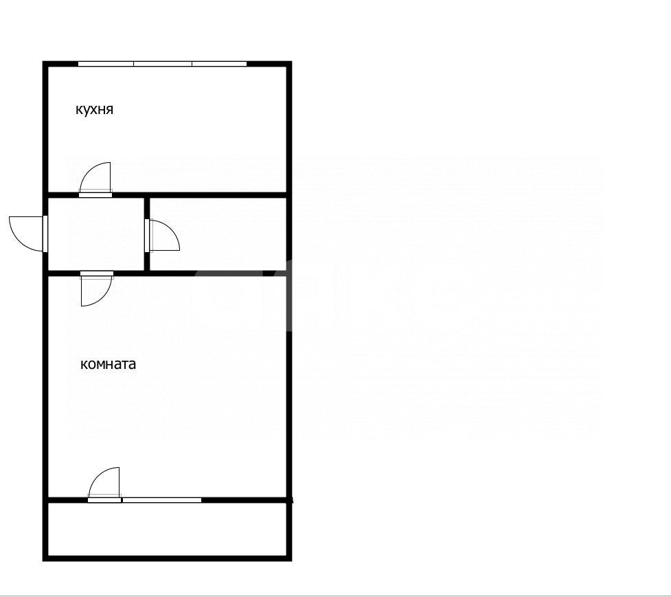 Фото №15: 1-комнатная квартира 33 м² - Анапа, ул. Краснодарская, 40