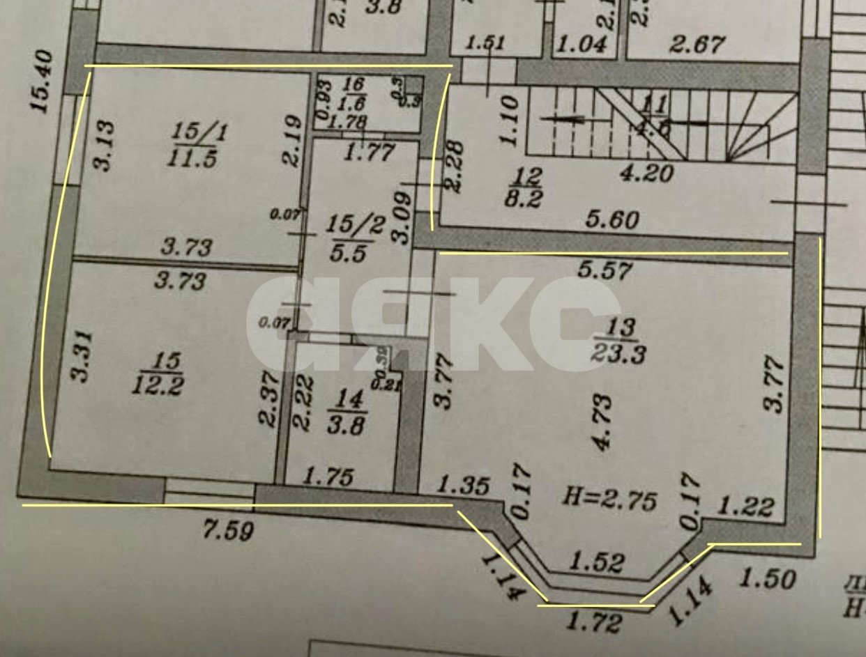 Фото №20: 2-комнатная квартира 59 м² - Витязево, ул. Центральная, 1В