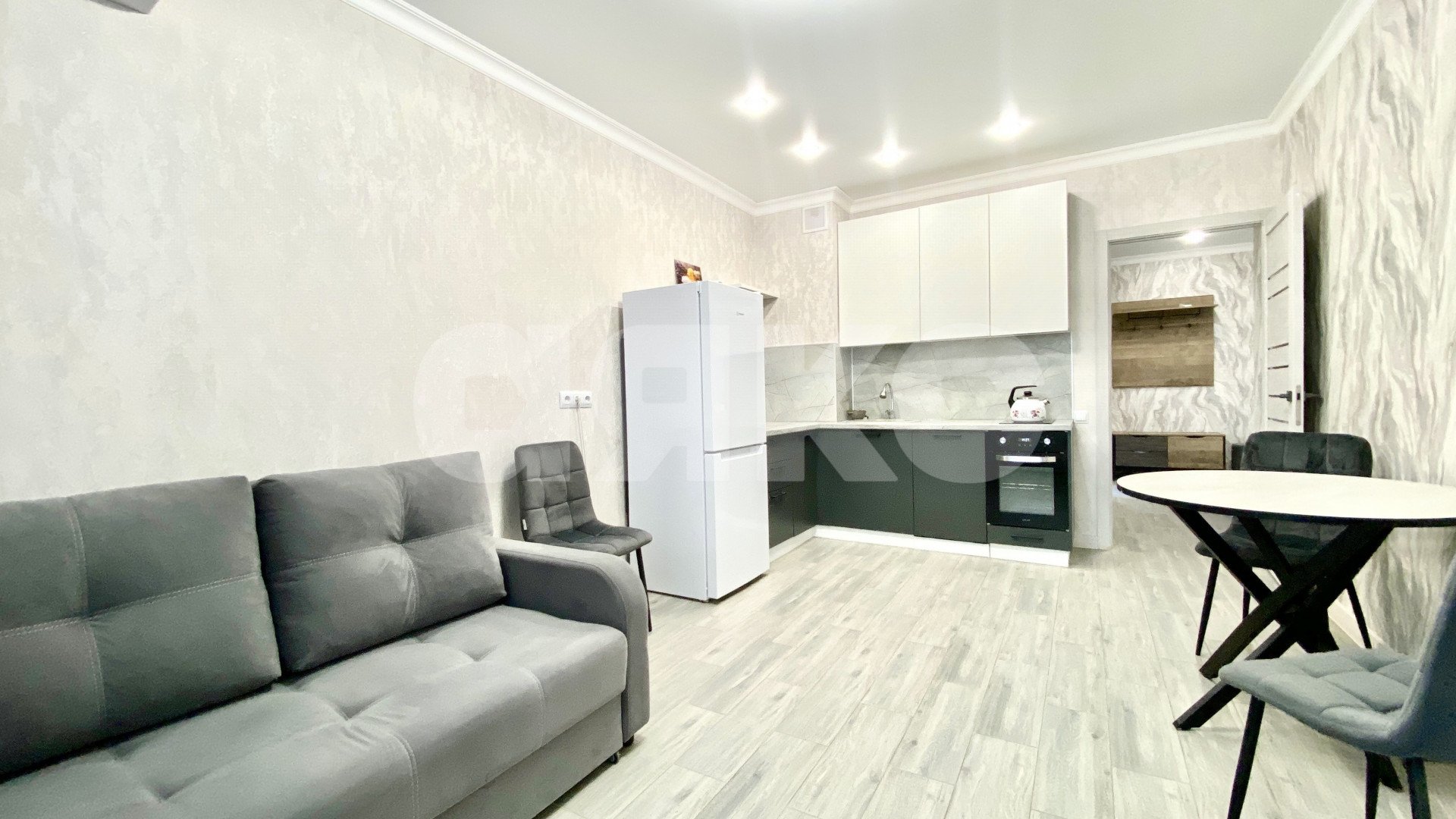 Фото №2: 1-комнатная квартира 39 м² - Анапа, жилой комплекс Гарант, мкр. жилой комплекс Гарант, ул. Супсехское шоссе, 47к1