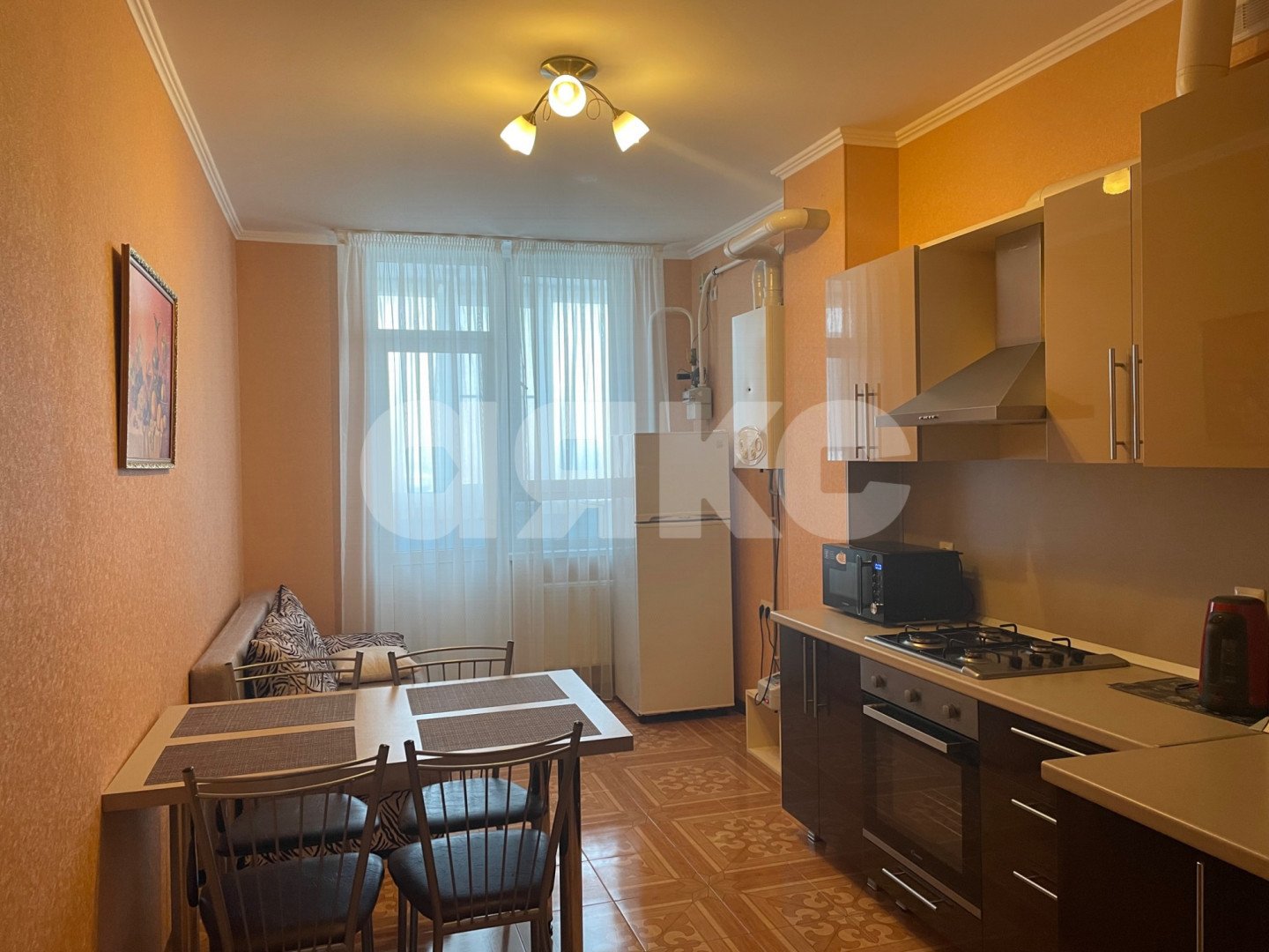 Фото №4: 1-комнатная квартира 48 м² - Анапа, мкр. Алексеевка, ул. Ленинградская, 76