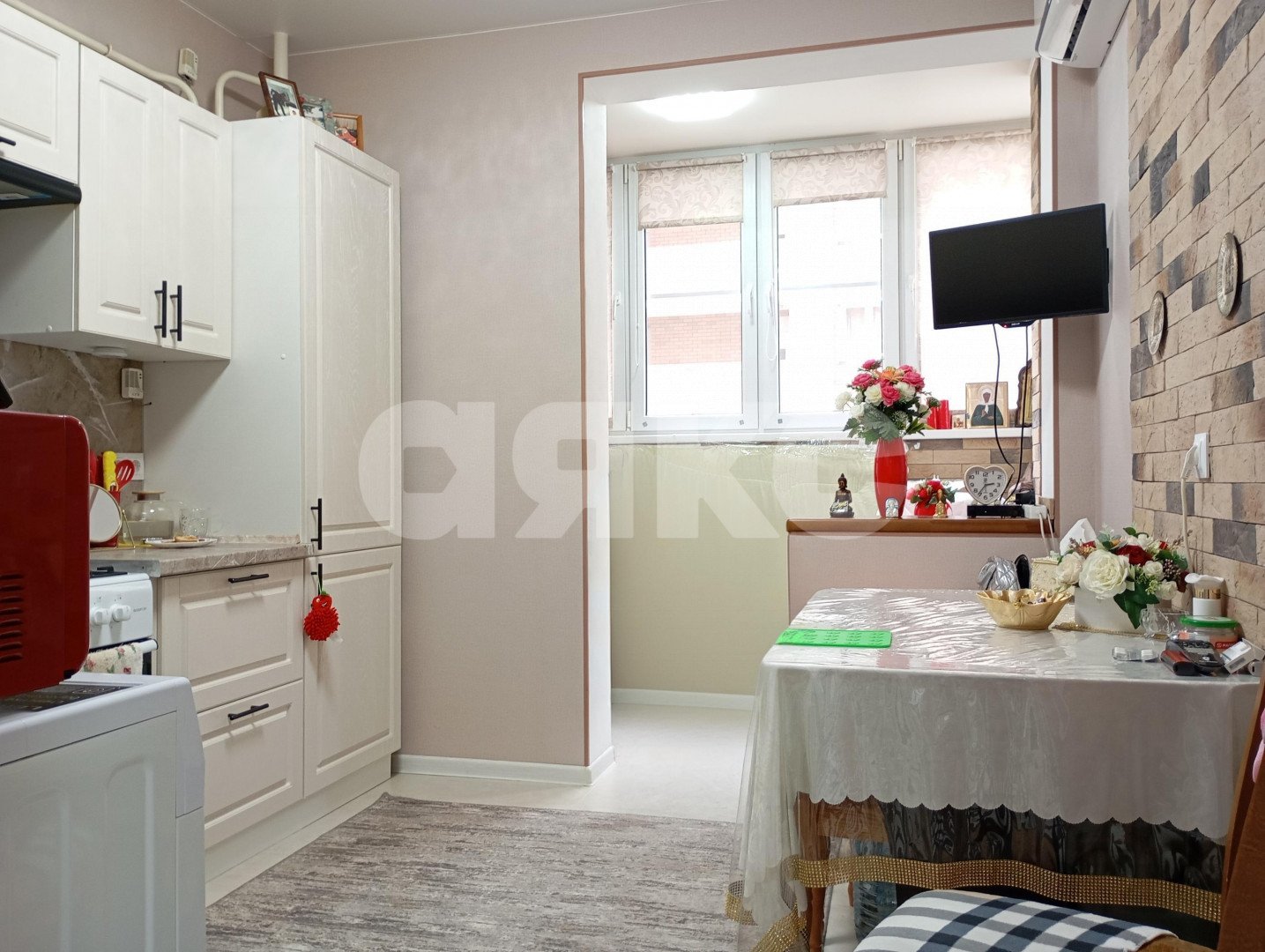 Фото №3: 1-комнатная квартира 36 м² - Анапа, Алексеевка, жилой комплекс Лазурный, Алексеевка, мкр. жилой комплекс Лазурный, ул. Крестьянская, 27к5