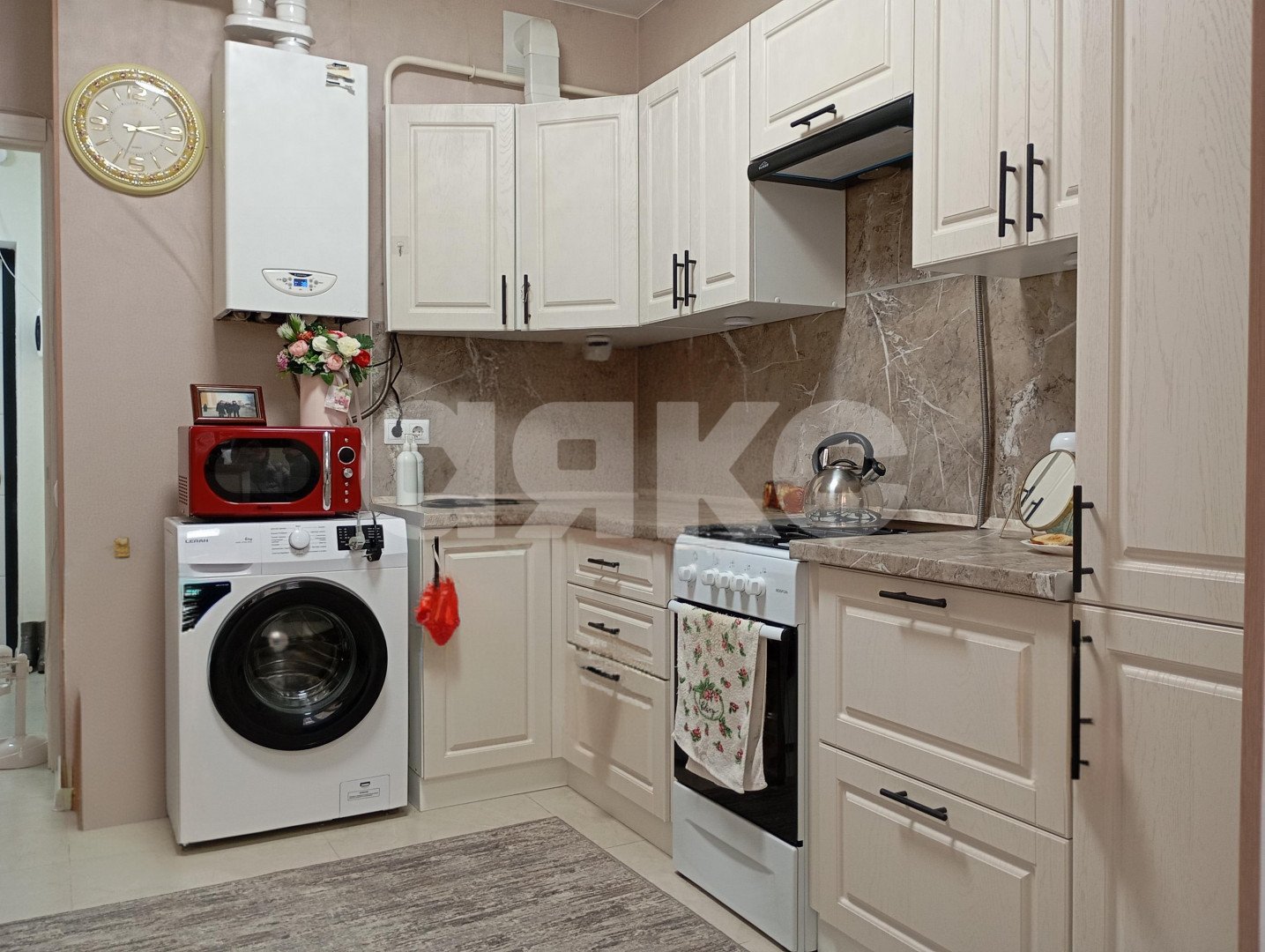 Фото №1: 1-комнатная квартира 36 м² - Анапа, Алексеевка, жилой комплекс Лазурный, Алексеевка, мкр. жилой комплекс Лазурный, ул. Крестьянская, 27к5