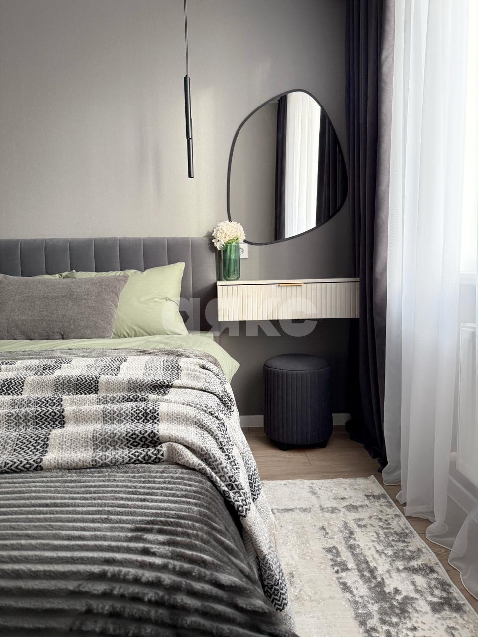 Фото №5: 2-комнатная квартира 62 м² - Анапа, Парковый, мкр. жилой комплекс Чёрное море, ул. Анапское шоссе, 32к6