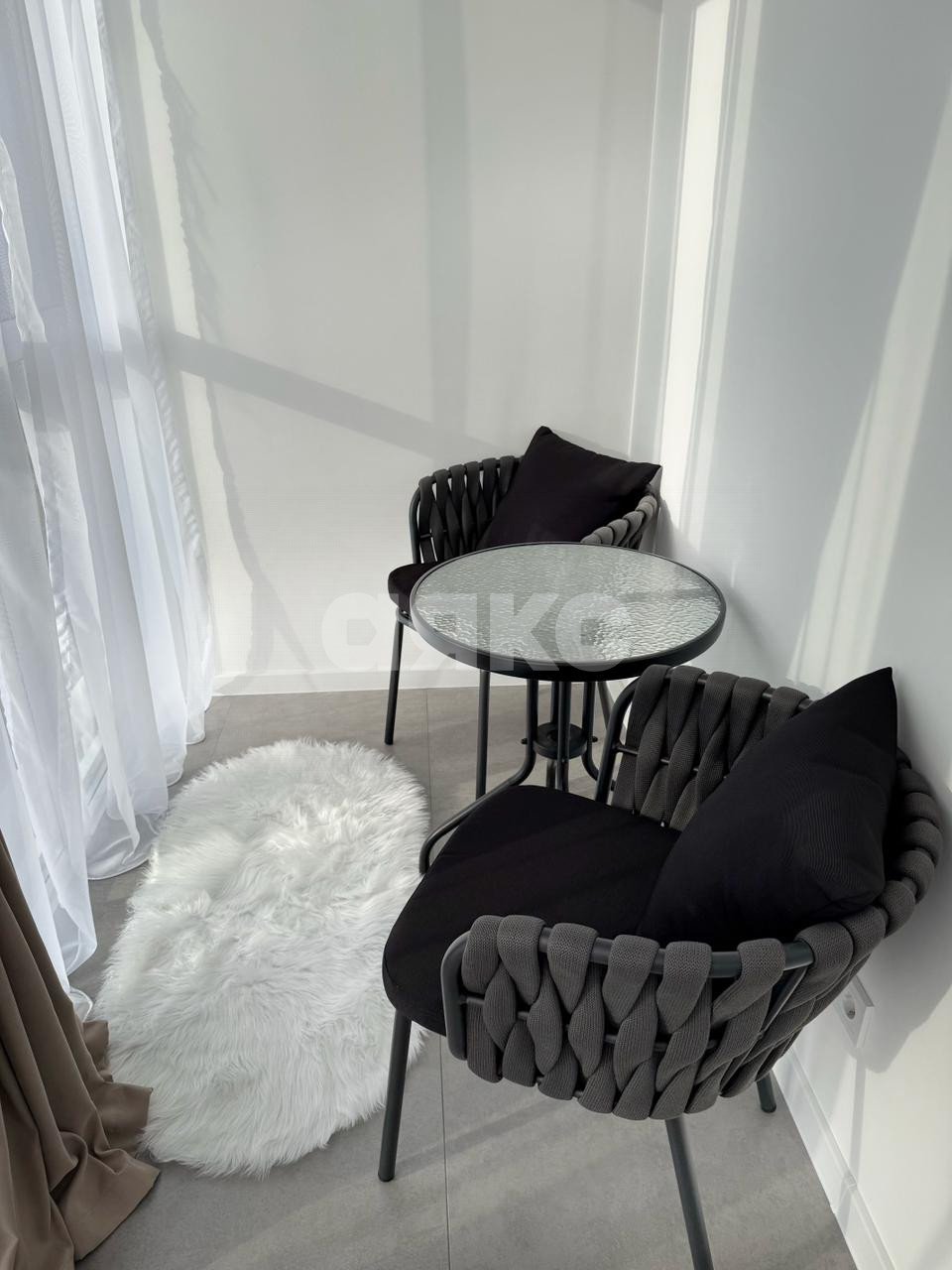 Фото №4: 2-комнатная квартира 62 м² - Анапа, Парковый, мкр. жилой комплекс Чёрное море, ул. Анапское шоссе, 32к6