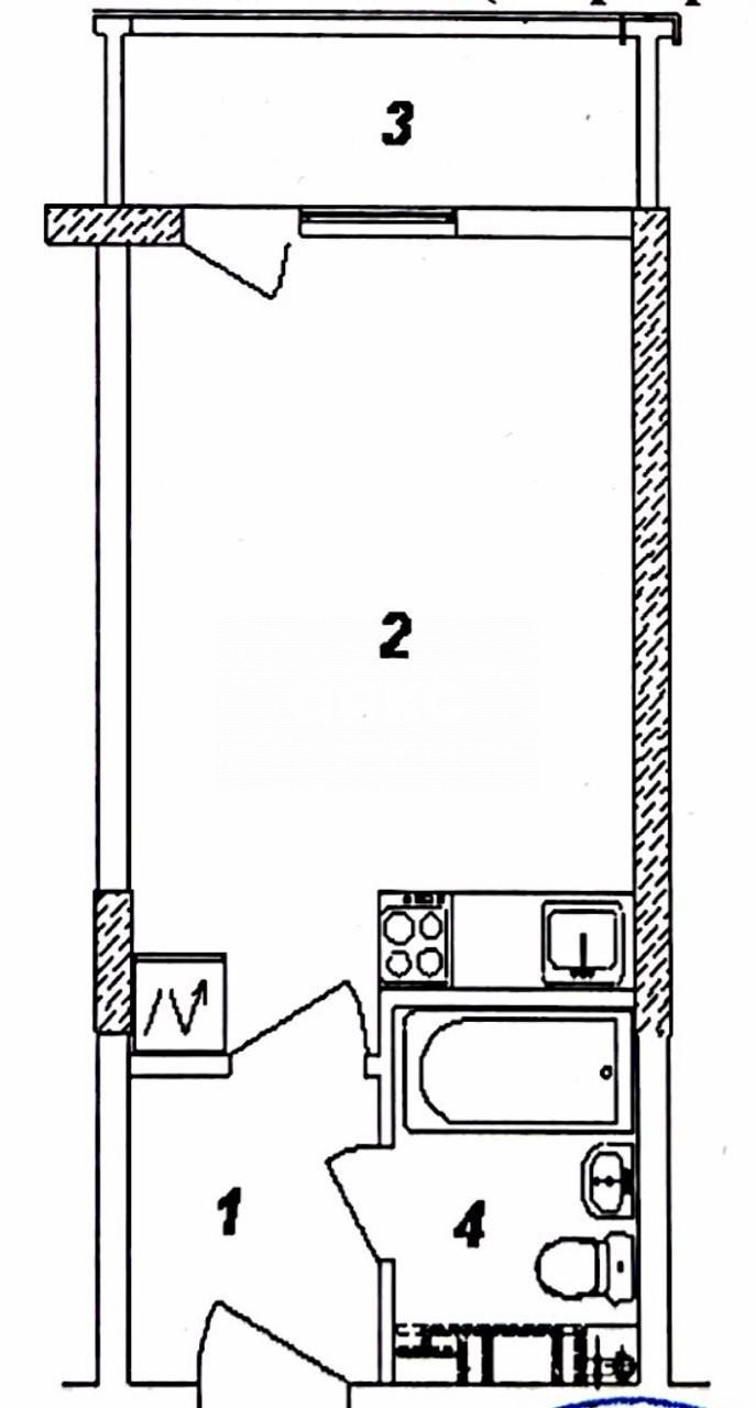 Фото №19: Студия 26 м² - Анапа, жилой комплекс Трио-комфорт, мкр. жилой комплекс Трио-комфорт, ул. Рождественская, 55к2