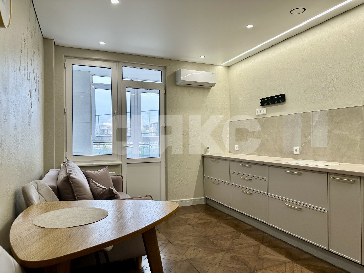 Фото №7: 1-комнатная квартира 48 м² - Анапа, ЖК Бельведер, жилой комплекс Бельведер, мкр. жилой комплекс Бельведер, ул. Таманская, 121к17