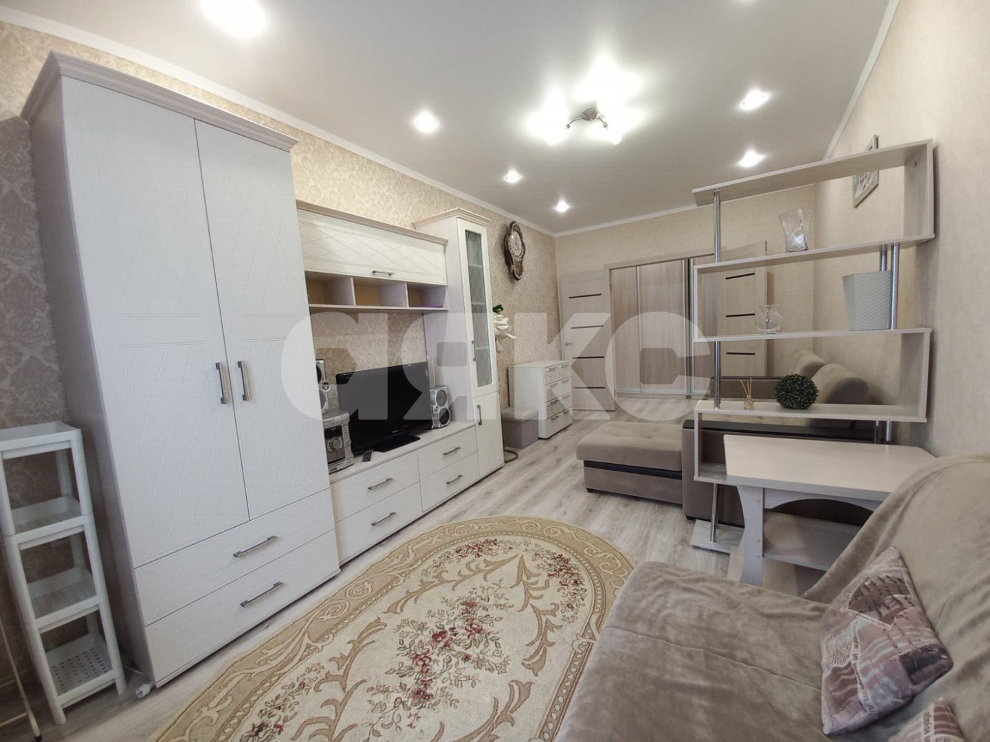 Фото №1: 1-комнатная квартира 42 м² - Анапа, Парковый, ЖК Радуга, мкр. жилой комплекс Радуга, ул. Парковая, 64Ак9