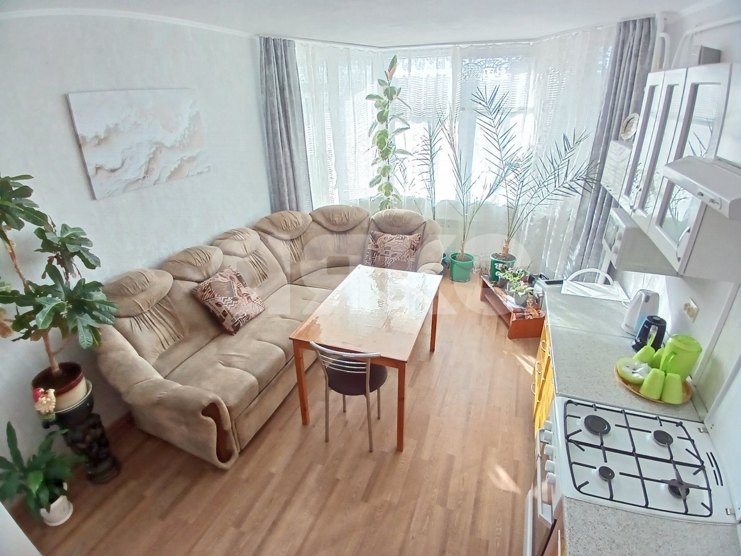 Фото №3: 1-комнатная квартира 47 м² - Анапа, 3А, мкр. 3А, ул. Владимирская, 120