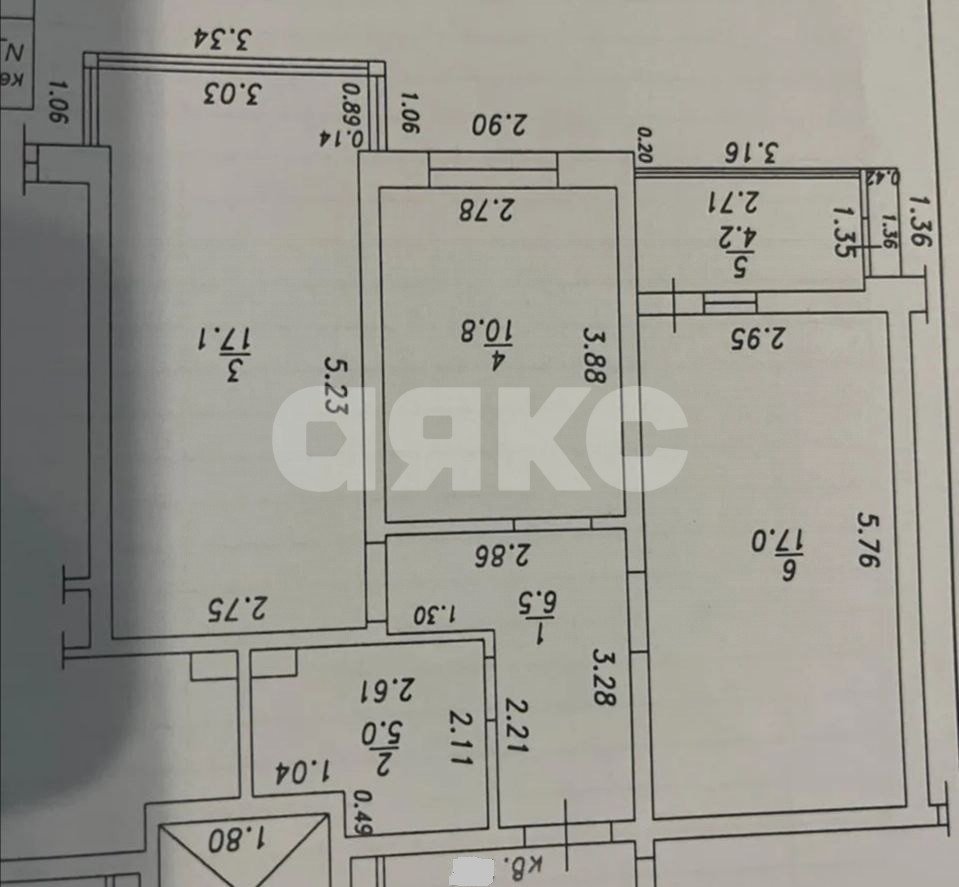 Фото №35: 2-комнатная квартира 60 м² - Анапа, жилой комплекс Парковый, мкр. Парковый, ул. Парковая, 79к1