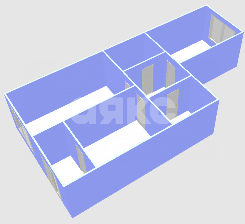 Фото №32: 2-комнатная квартира 52 м² - Сукко, мкр. жилой комплекс Холидей Хаус, ул. Мирная, 11к3