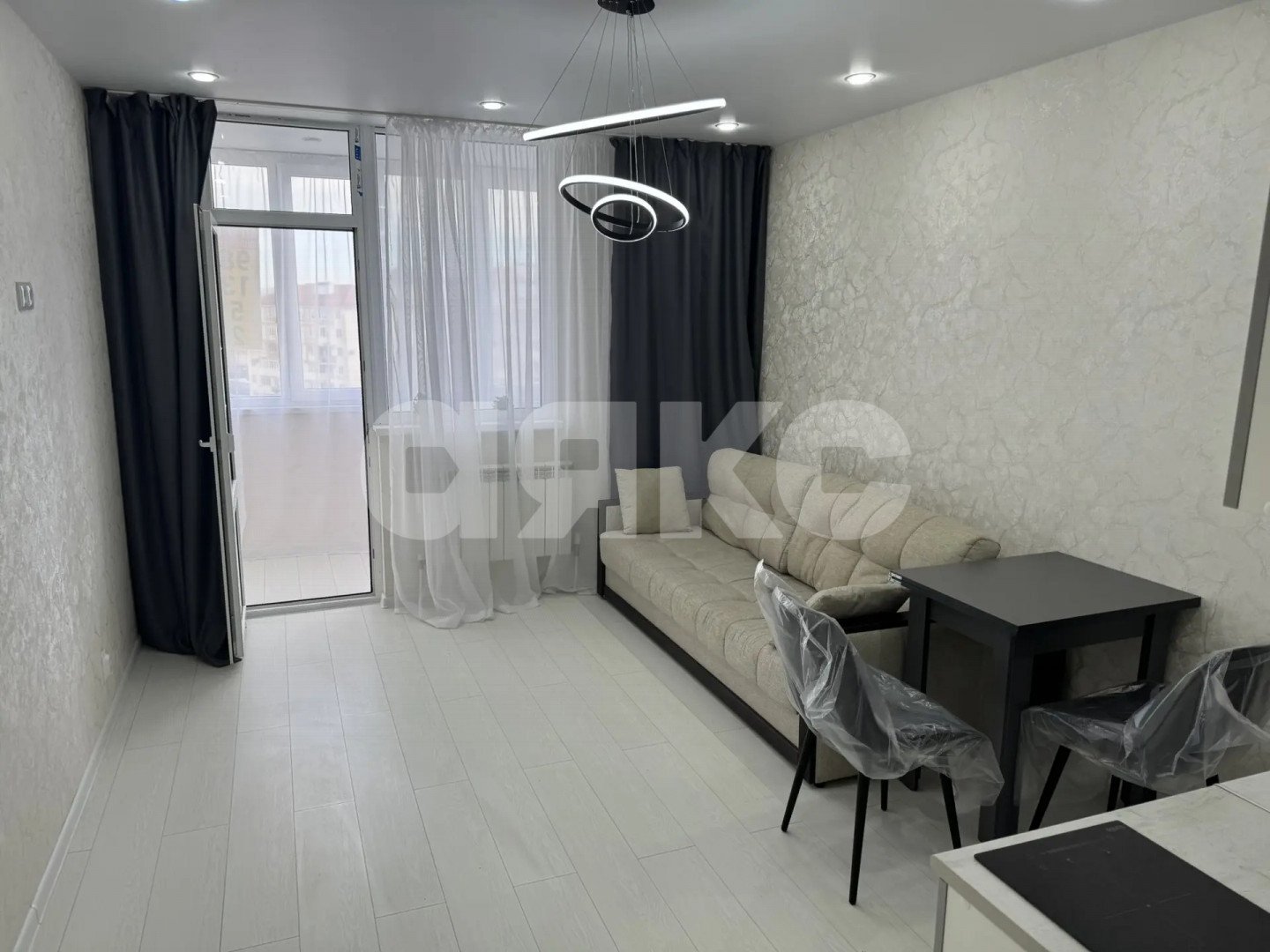 Фото №1: Студия 28 м² - Анапа, жилой комплекс Трио-комфорт, Парковый, жилой комплекс Чёрное море, мкр. жилой комплекс Трио-комфорт, ул. Рождественская, 55к1