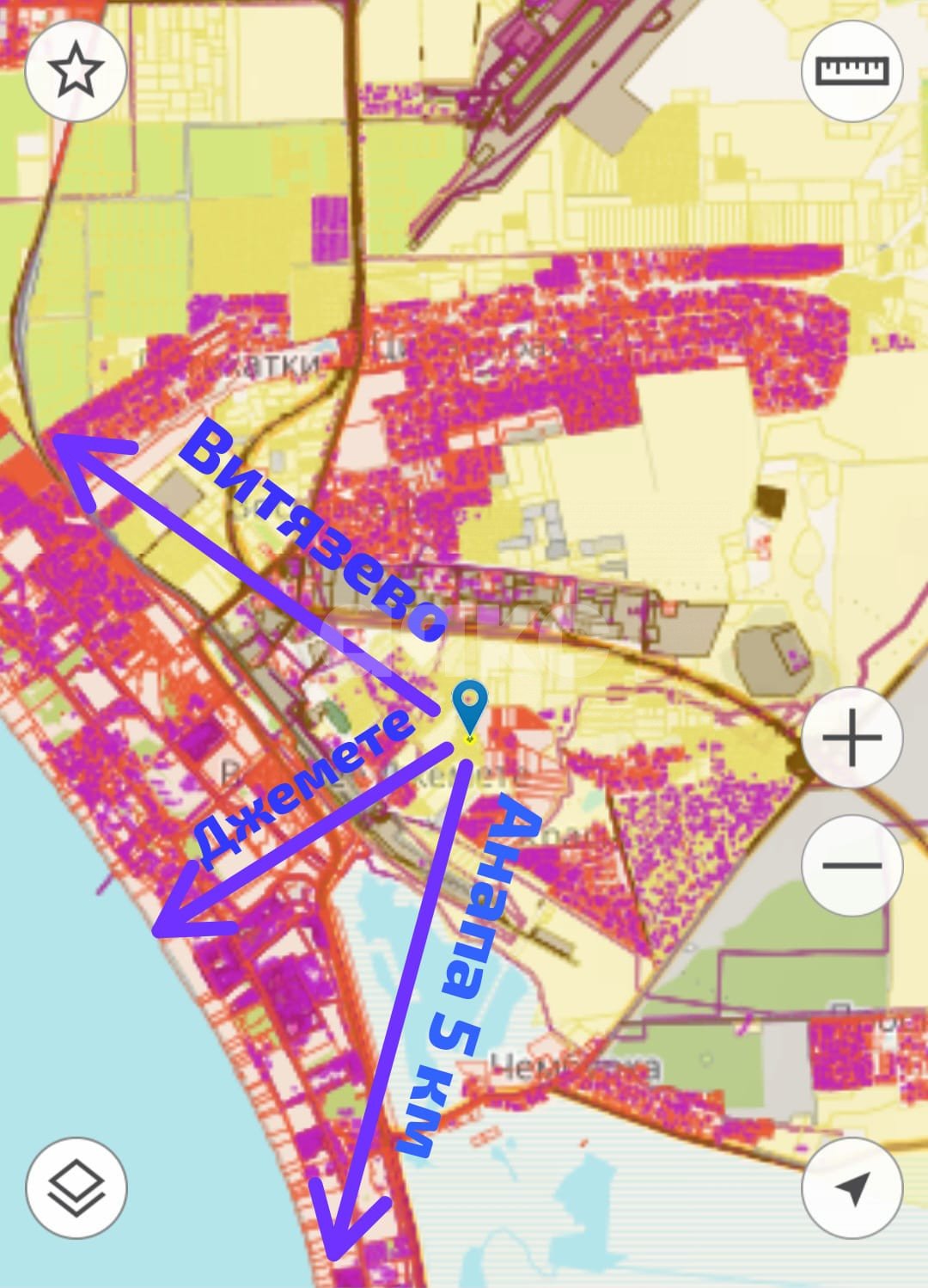 Фото №2: Земельный участок под ИЖС 6 сот. - Чембурка