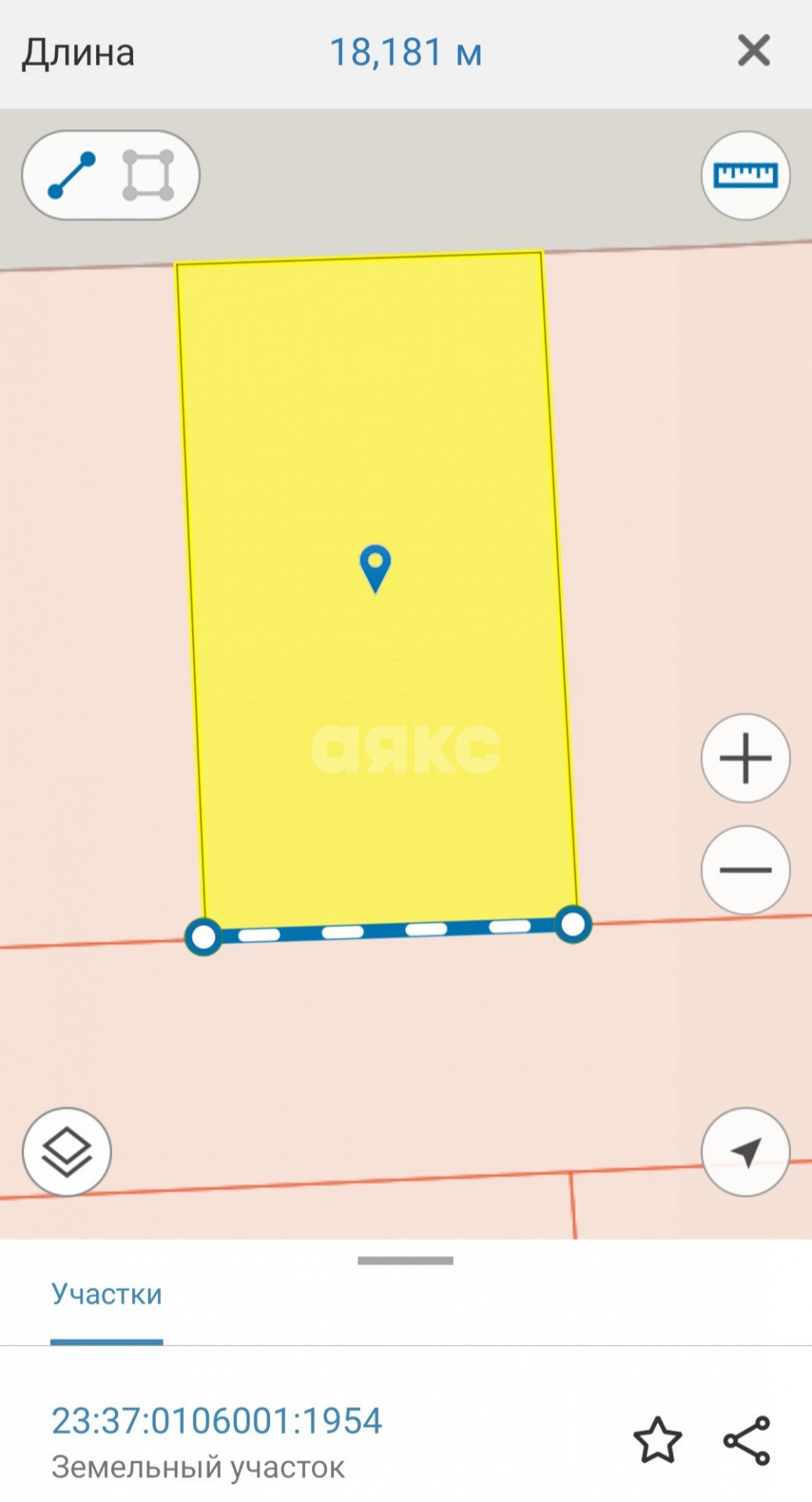 Фото №11: Земельный участок под ИЖС 6 сот. - Чембурка