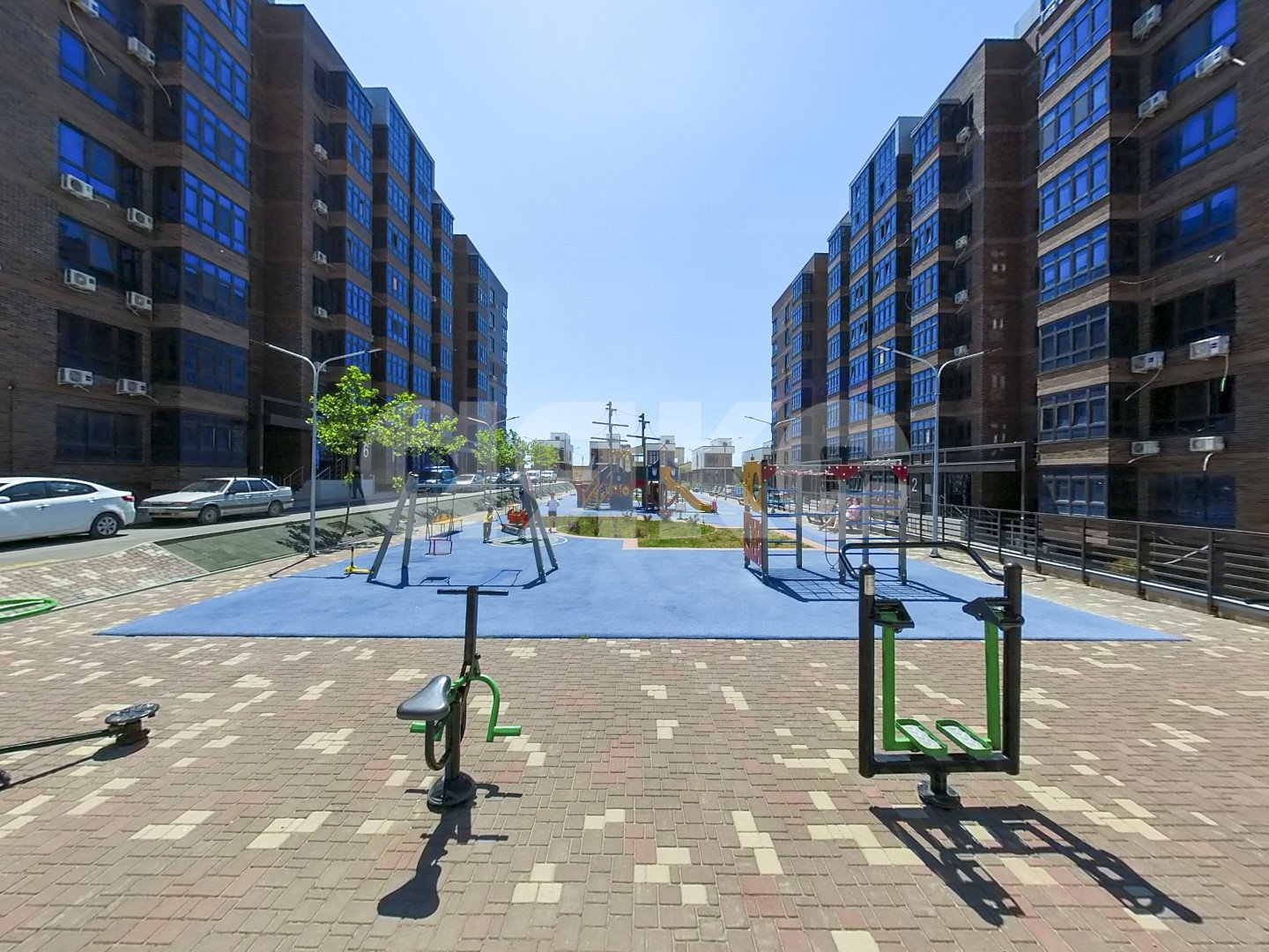 Фото №15: 1-комнатная квартира 43 м² - Анапа, жилой комплекс Резиденция Высокий Берег, мкр. жилой комплекс Резиденция Высокий Берег, ул. Ивана Голубца, 147