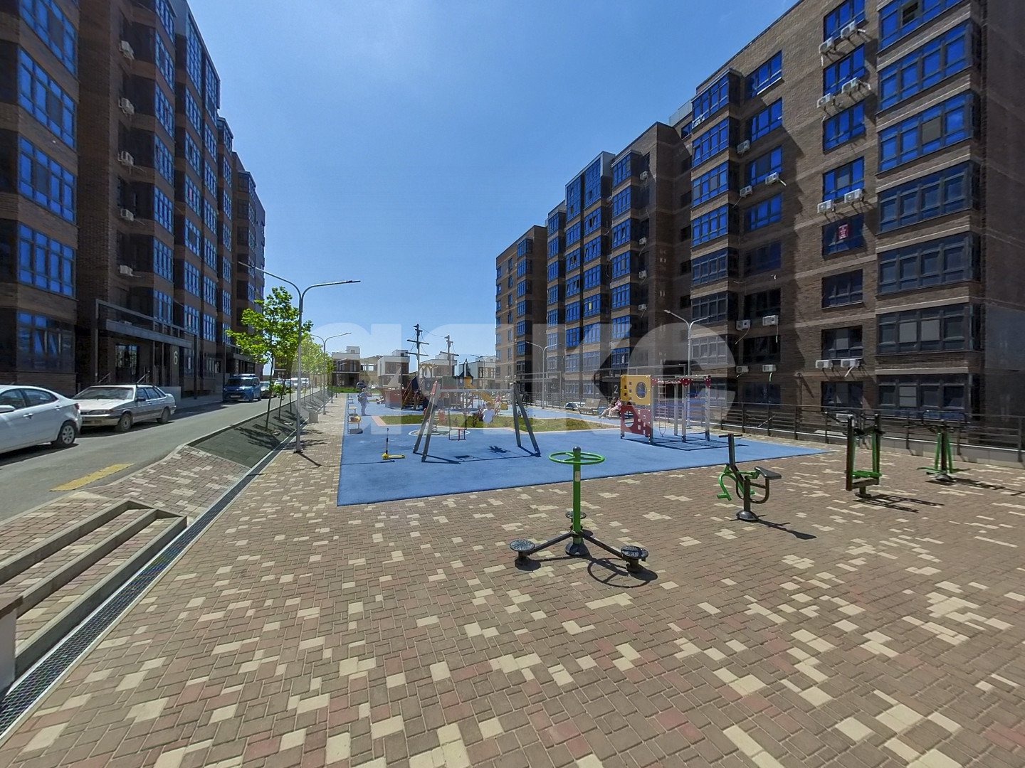 Фото №17: 1-комнатная квартира 43 м² - Анапа, жилой комплекс Резиденция Высокий Берег, мкр. жилой комплекс Резиденция Высокий Берег, ул. Ивана Голубца, 147