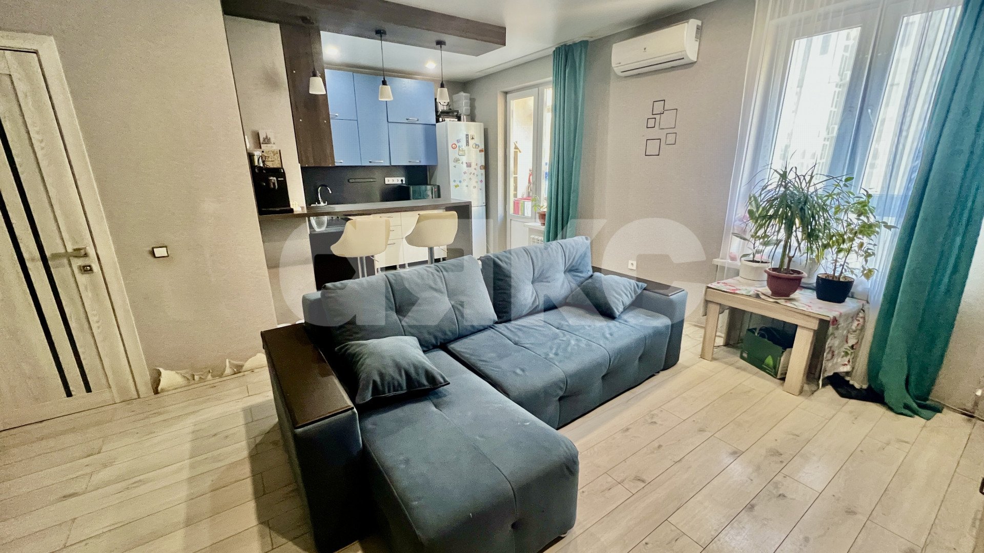 Фото №3: 2-комнатная квартира 54 м² - Анапа, ЖК Времена Года, Парковый, жилой комплекс Времена Года, Парковый, мкр. жилой комплекс Времена Года, ул. Мирная, 29к10