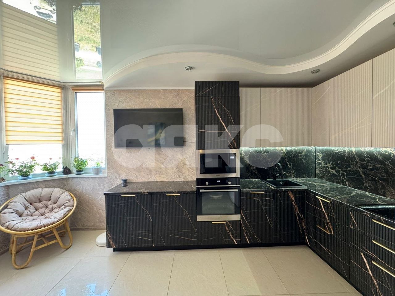 Фото №10: 2-комнатная квартира 65 м² - Анапа, 3Б, жилой комплекс Трио, 3Б, мкр. жилой комплекс Трио, ул. Владимирская, 154к1