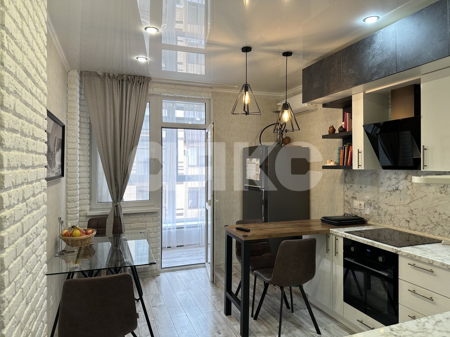 Фото №3: 1-комнатная квартира 46 м² - Анапа, мкр. ЖК Бельведер, ул. Таманская, 121к15