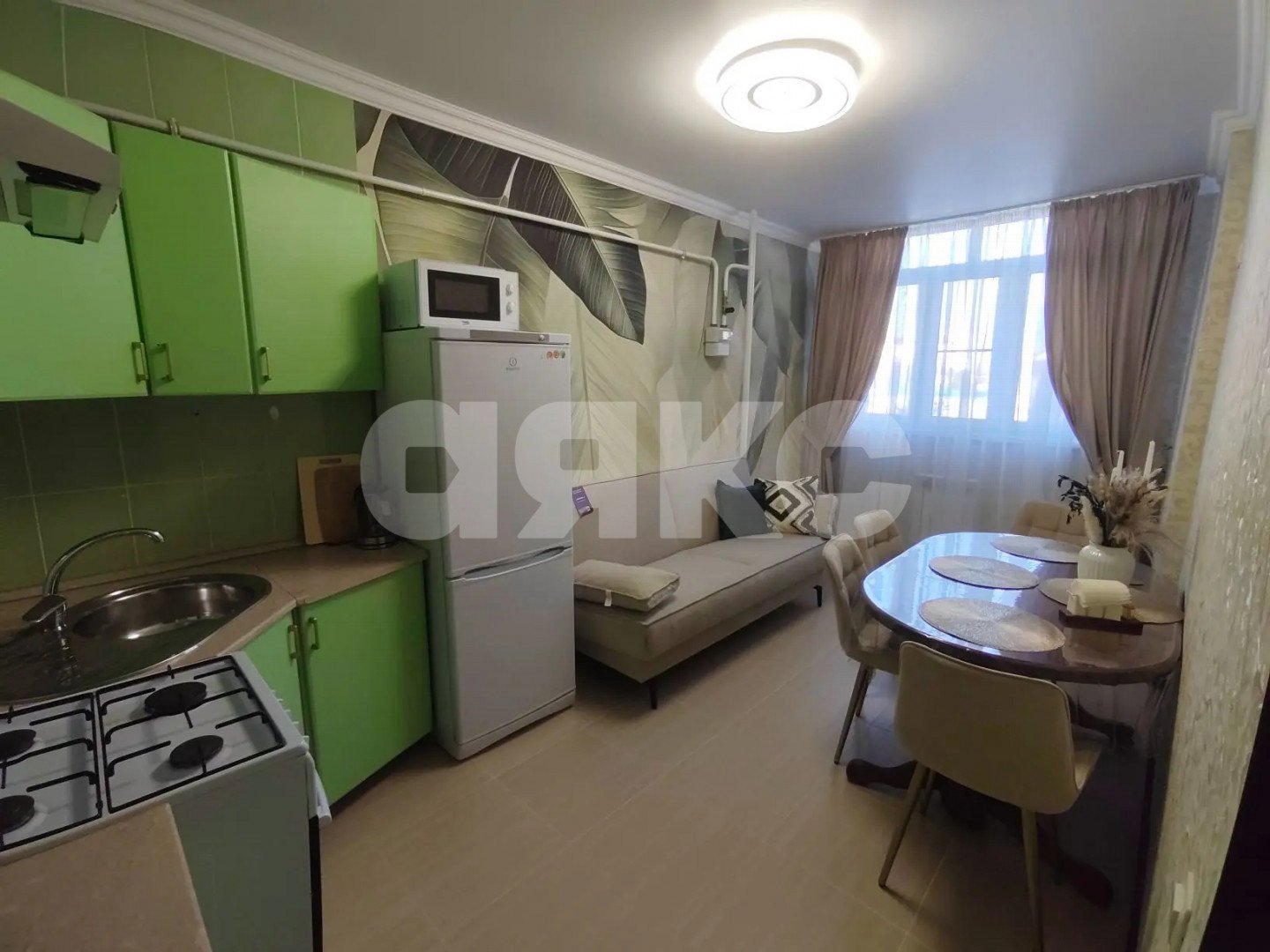 Фото №1: 1-комнатная квартира 42 м² - Анапа, мкр. Алексеевка, ул. Ленинградская, 81