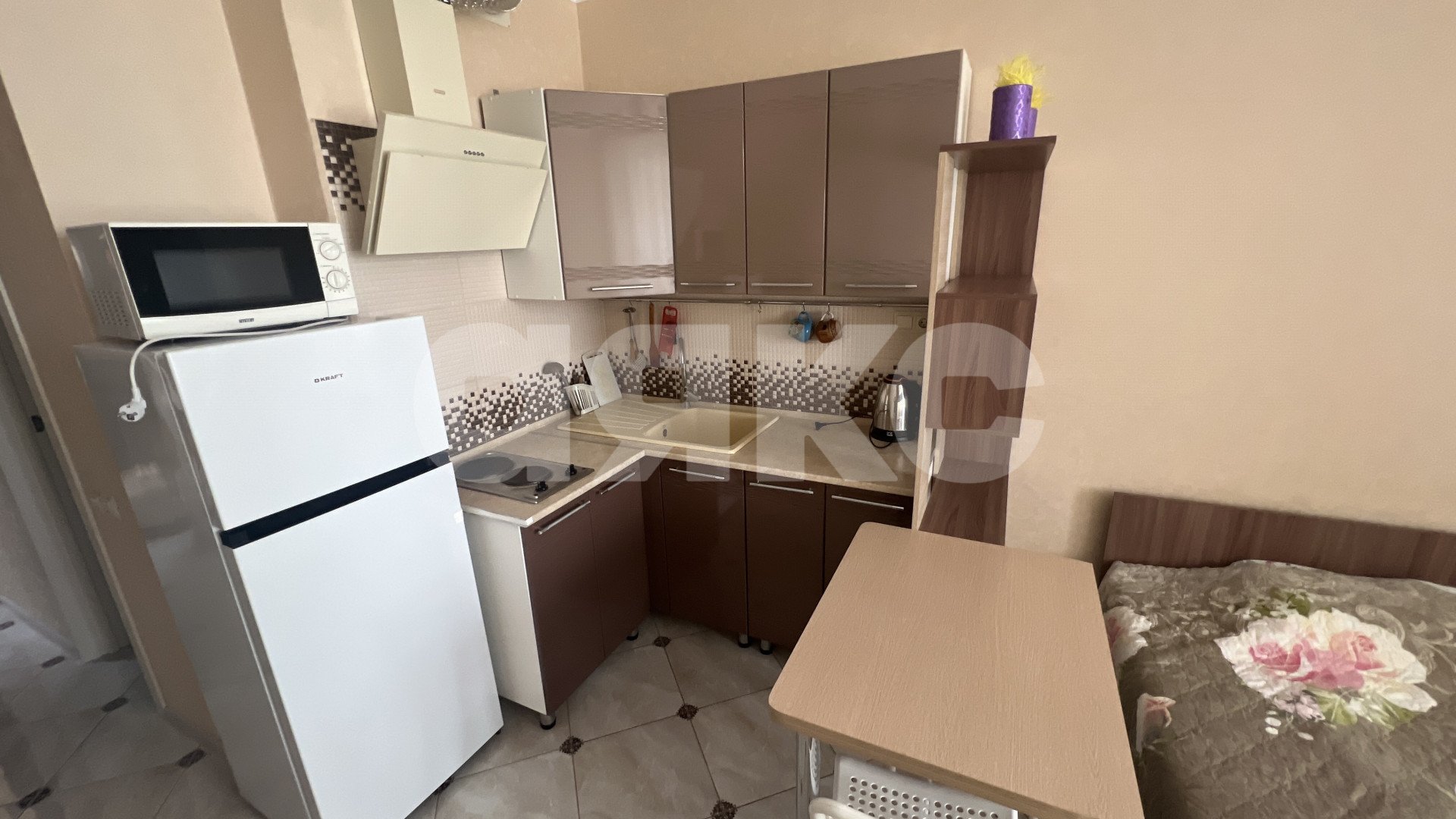 Фото №5: Студия 26 м² - Анапа, мкр. жилой комплекс Бельведер, ул. Таманская, 121к13