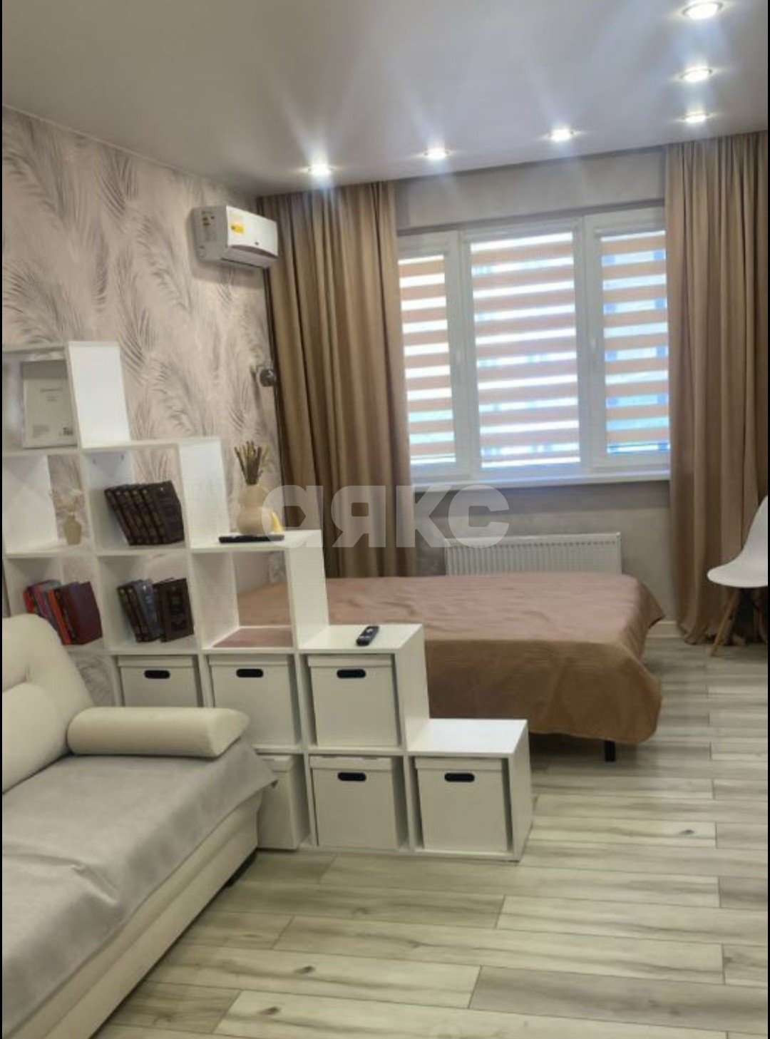 Фото №2: 1-комнатная квартира 42 м² - Анапа, Горгиппия, мкр. жилой комплекс Два Адмирала, ул. Ленина, 241к1