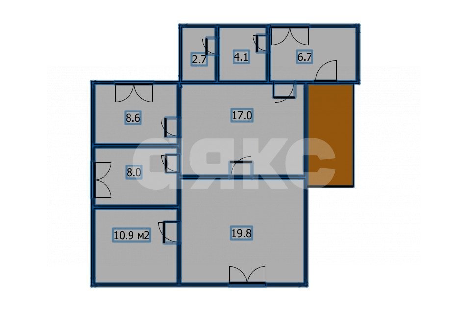 Фото №9: Дом 147 м² + 10 сот. - Цибанобалка, ул. Строительная, 7