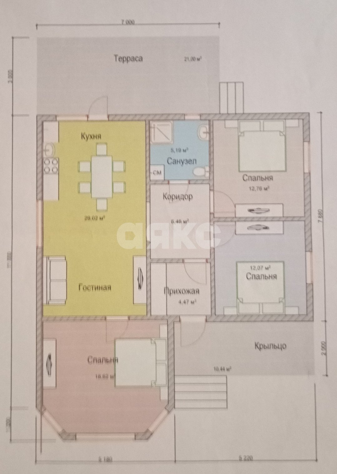 Фото №30: Дом 107 м² + 6.3 сот. - Морской, ул. Цветочная