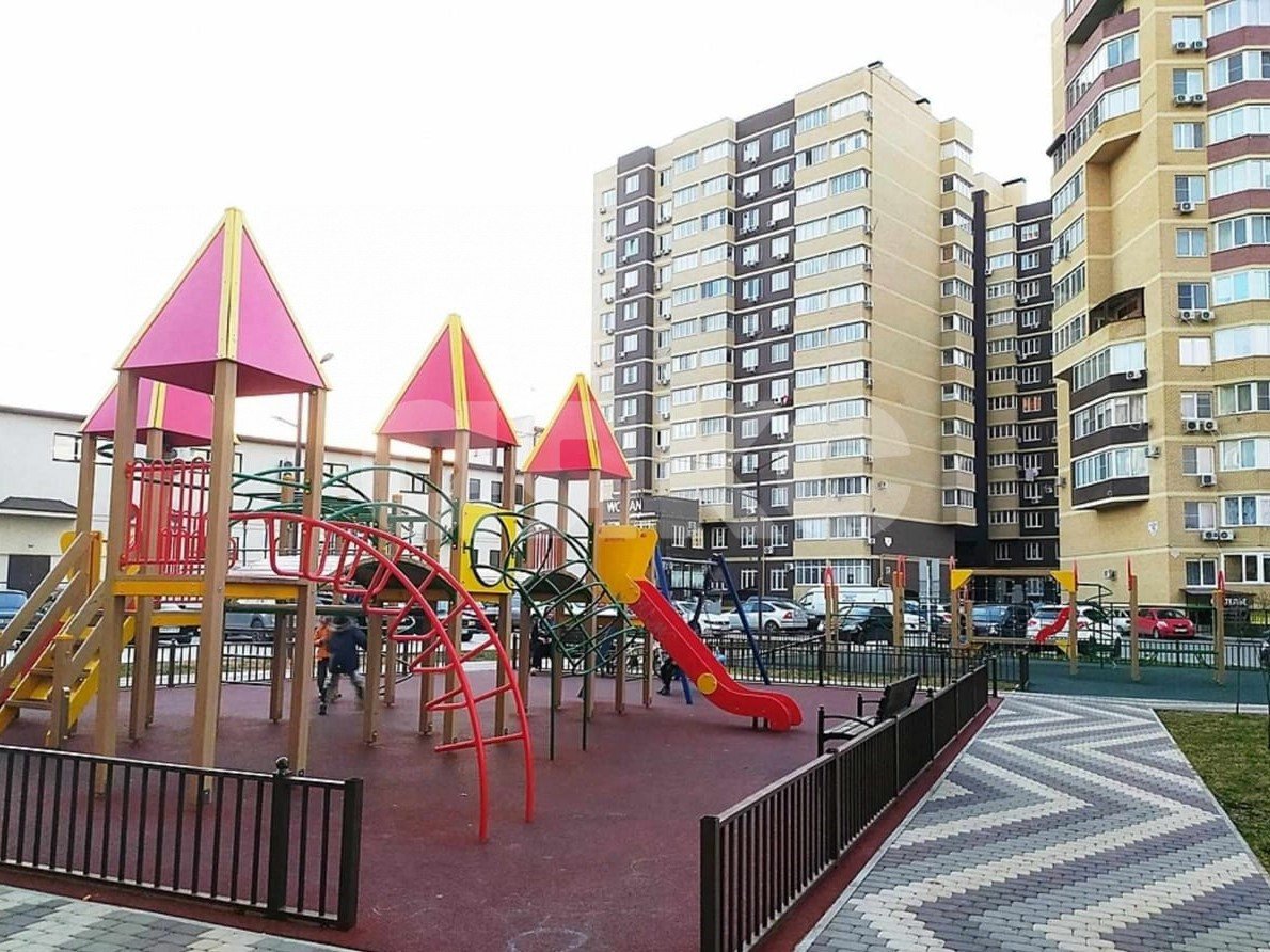 Фото №4: 1-комнатная квартира 36 м² - Анапа, Алексеевка, жилой комплекс Лазурный, Алексеевка, мкр. жилой комплекс Лазурный, ул. Крестьянская, 27к7